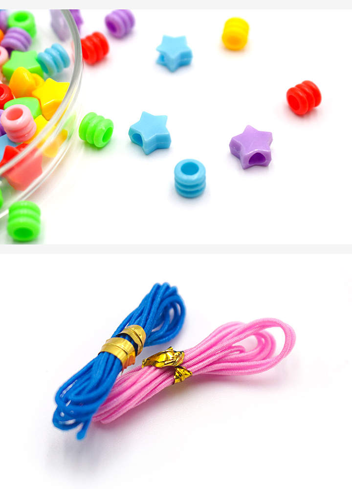 Kids Girls DIY Jewelry Toys String Beads Set Gift Box For Age 6+
