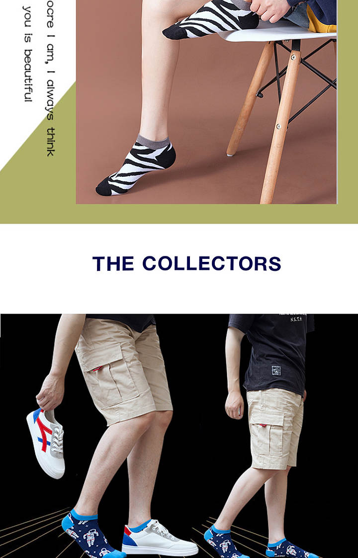 Cotton Ankle Socks Multicolour Pack of 8